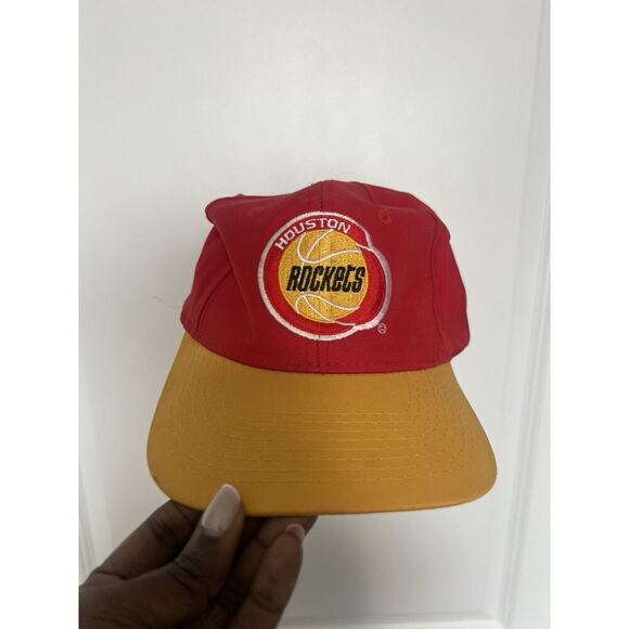 Vintage Houston Rockets Snapback Hat NBA Streetwear Throwback Sports 70 80s 90s - Picture 1 of 6